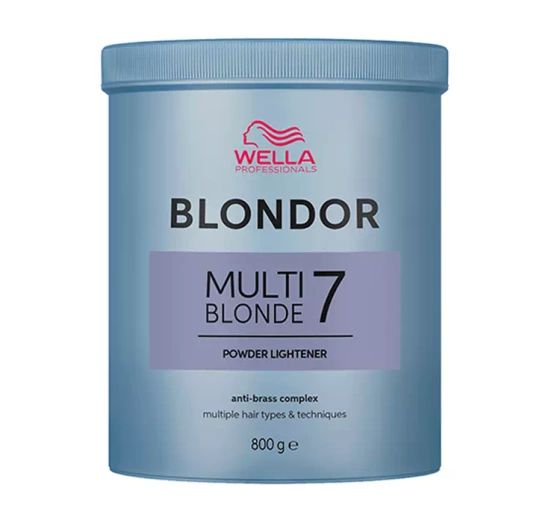 WELLA PROFESSIONALS BLONDOR BEZPYŁOWY ROZJAŚNIACZ DO WŁOSÓW W PROSZKU MULTI BLONDE 7 800G