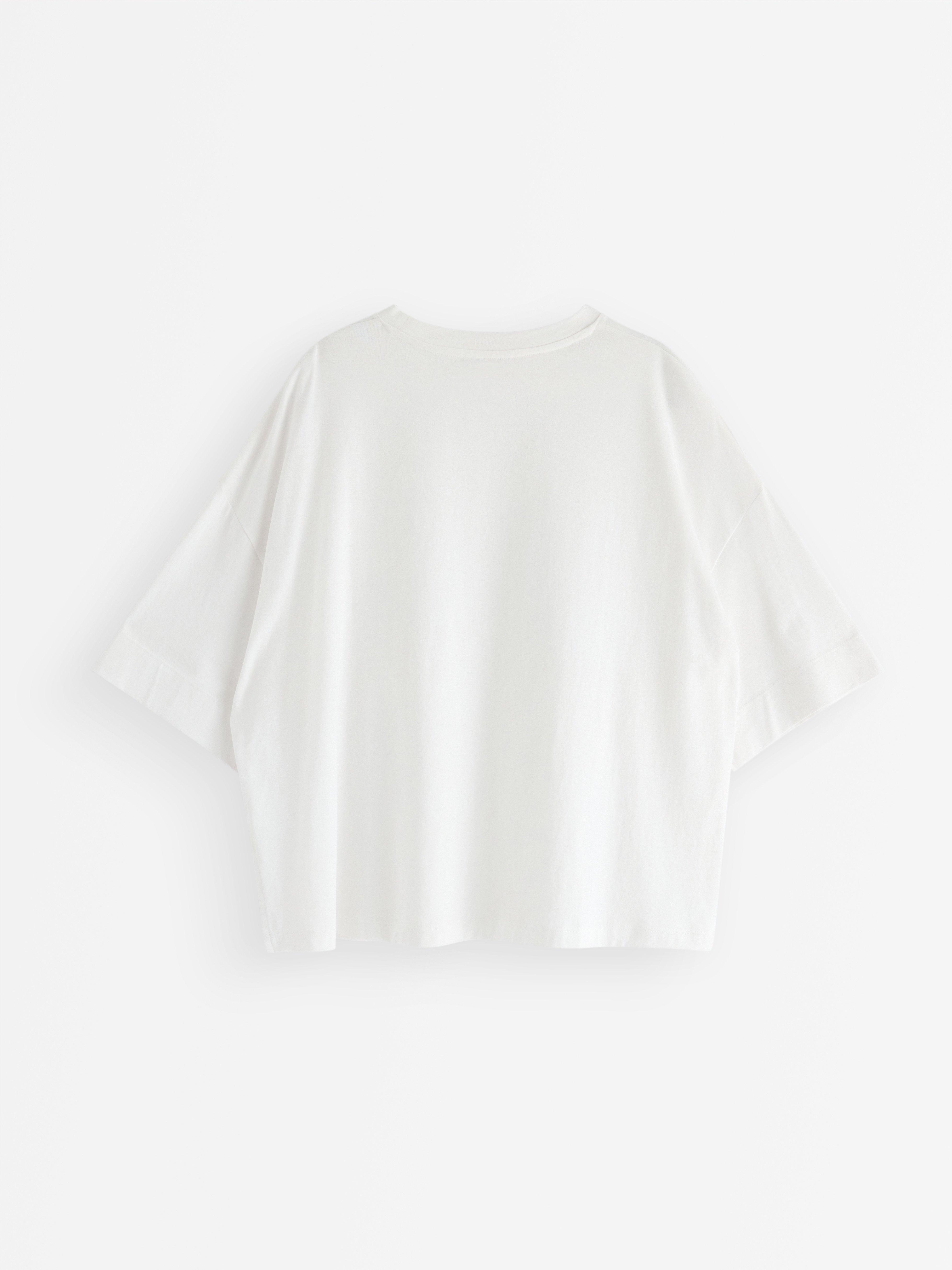 MOM cotton t-shirt White