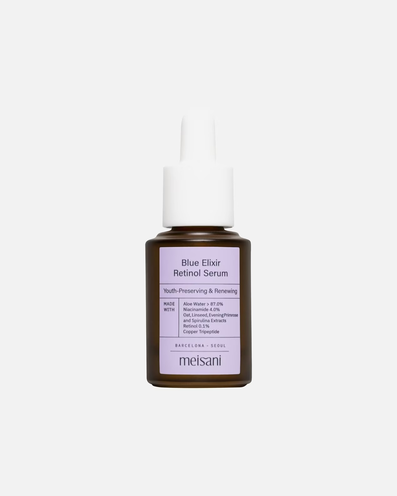 Modri eliksir retinol serum