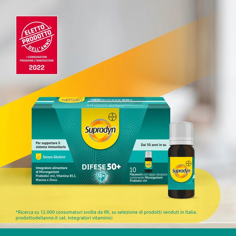 Supradyn Supradyn Defenses 50+ - Suplemento multivitamínico - 10 frascos