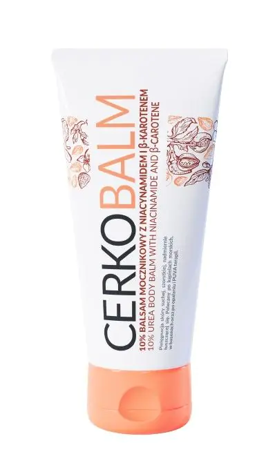 Cerkobalm 10% Balsam mocznikowy z niacynamidem i B-karotenem