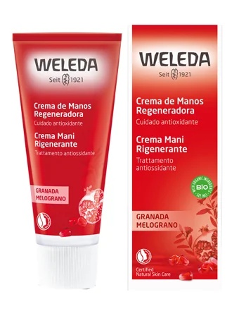Crème mains régénérante Weleda à la grenade 50 ml