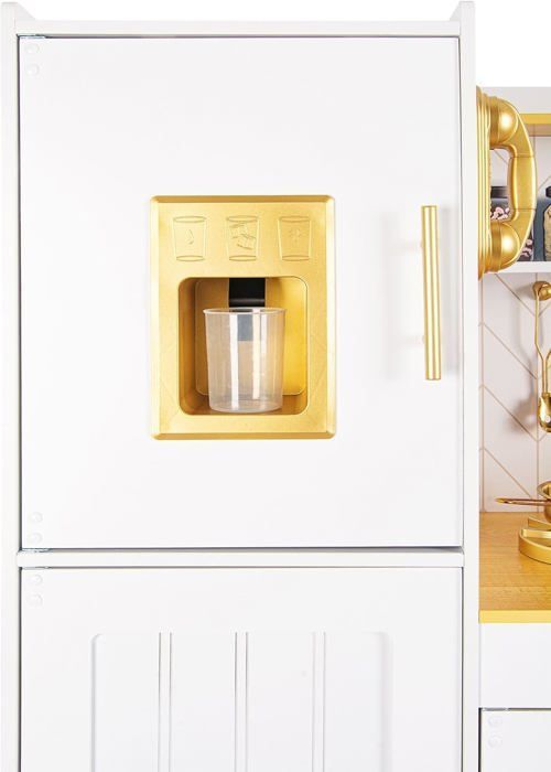Gold - A Magnificent Children's Kitchen with Sound and Light Effects, Realistic Accessories, and Creative Play!
