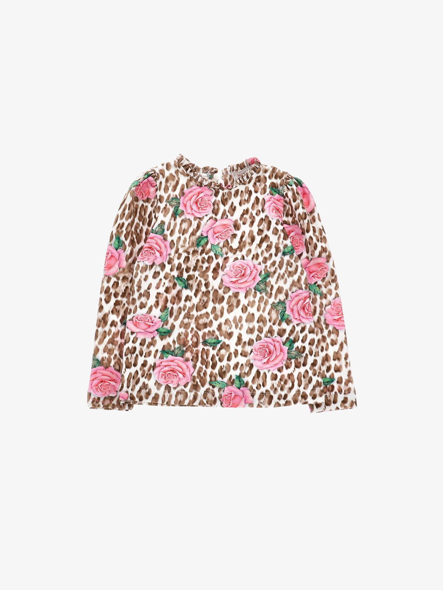 Monnalisa GALETTA COLLO - Top z długim rękawem - maculato