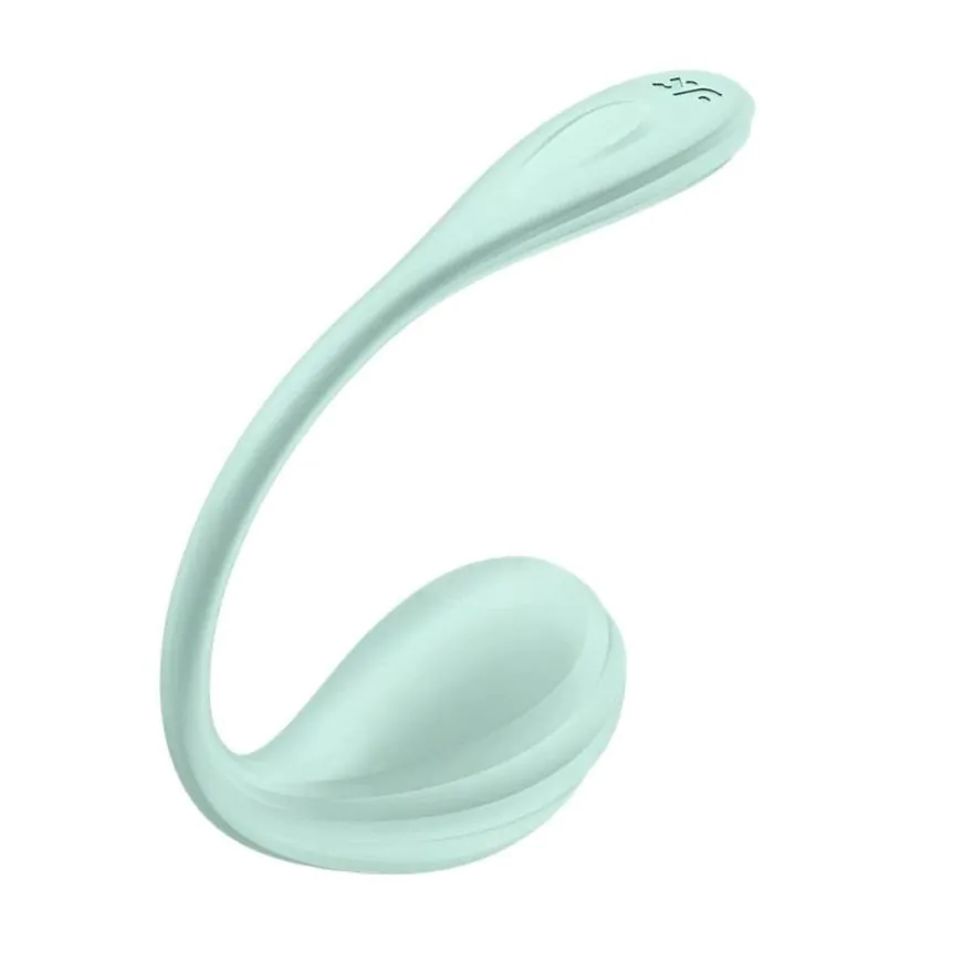 Satisfyer Smooth Petal mint wibrujące jajko