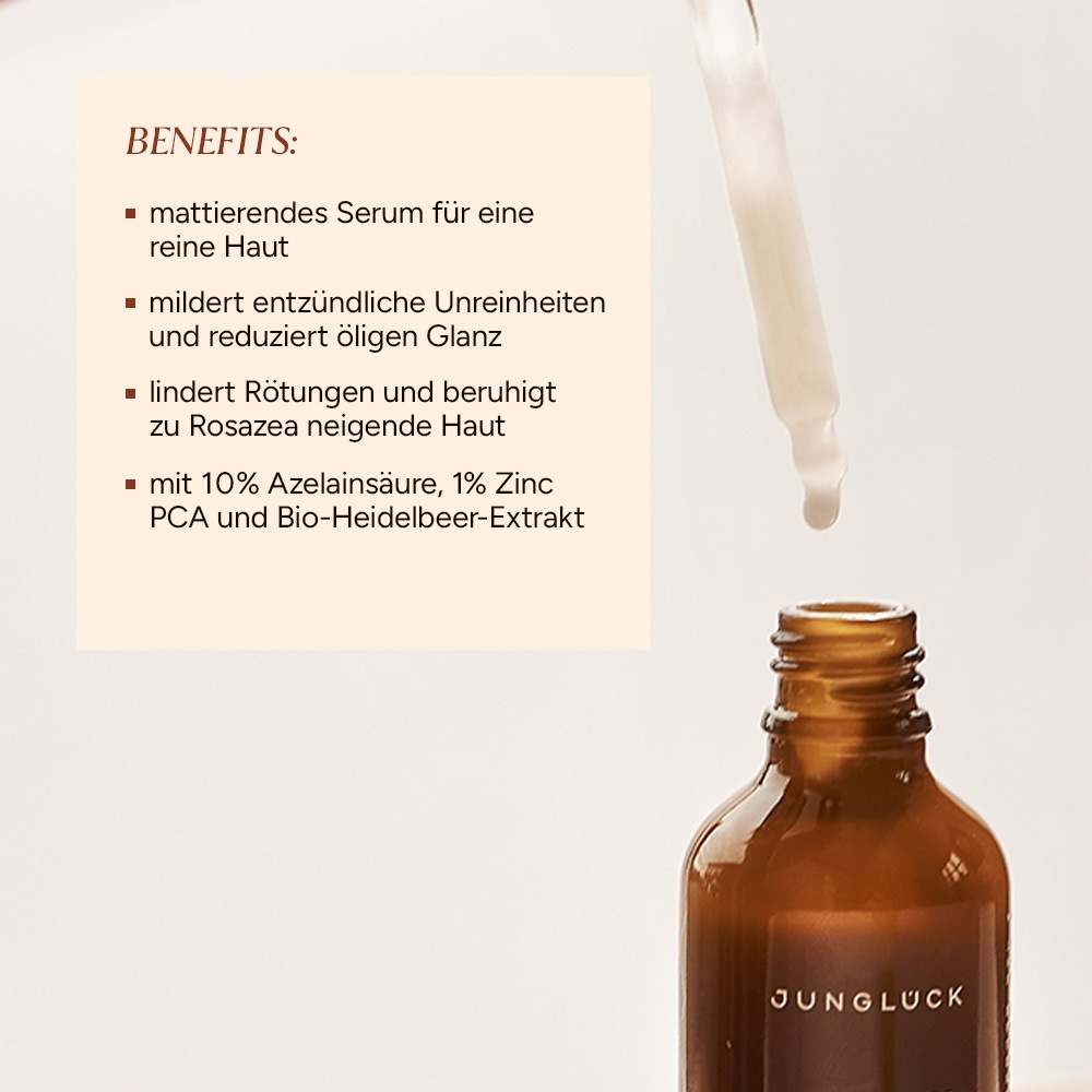 Junglück Glowserum Azelaine Serum - 50 ml