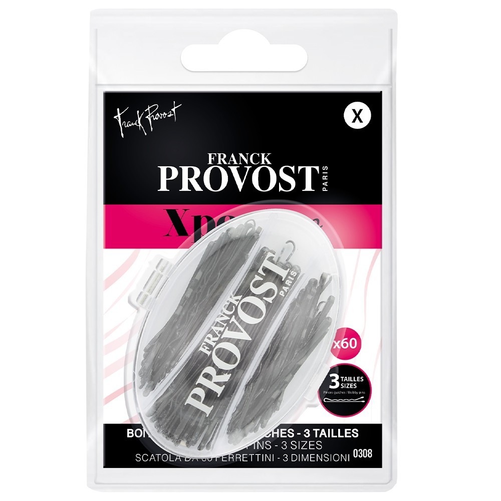 Frank Provost BOÎTE PLEXI PINCES GUICHES NOIRES - 3 TAILLES