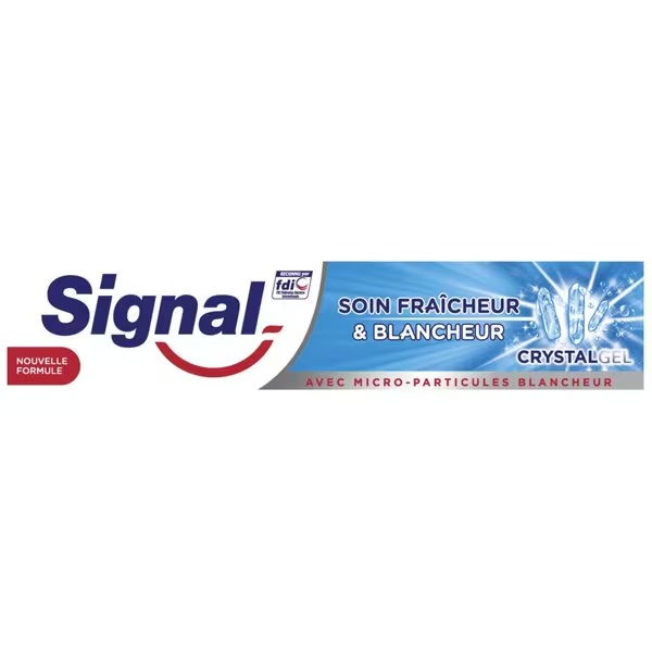 Zobna pasta Signal Crystal Gel Fresh & White 75 ml