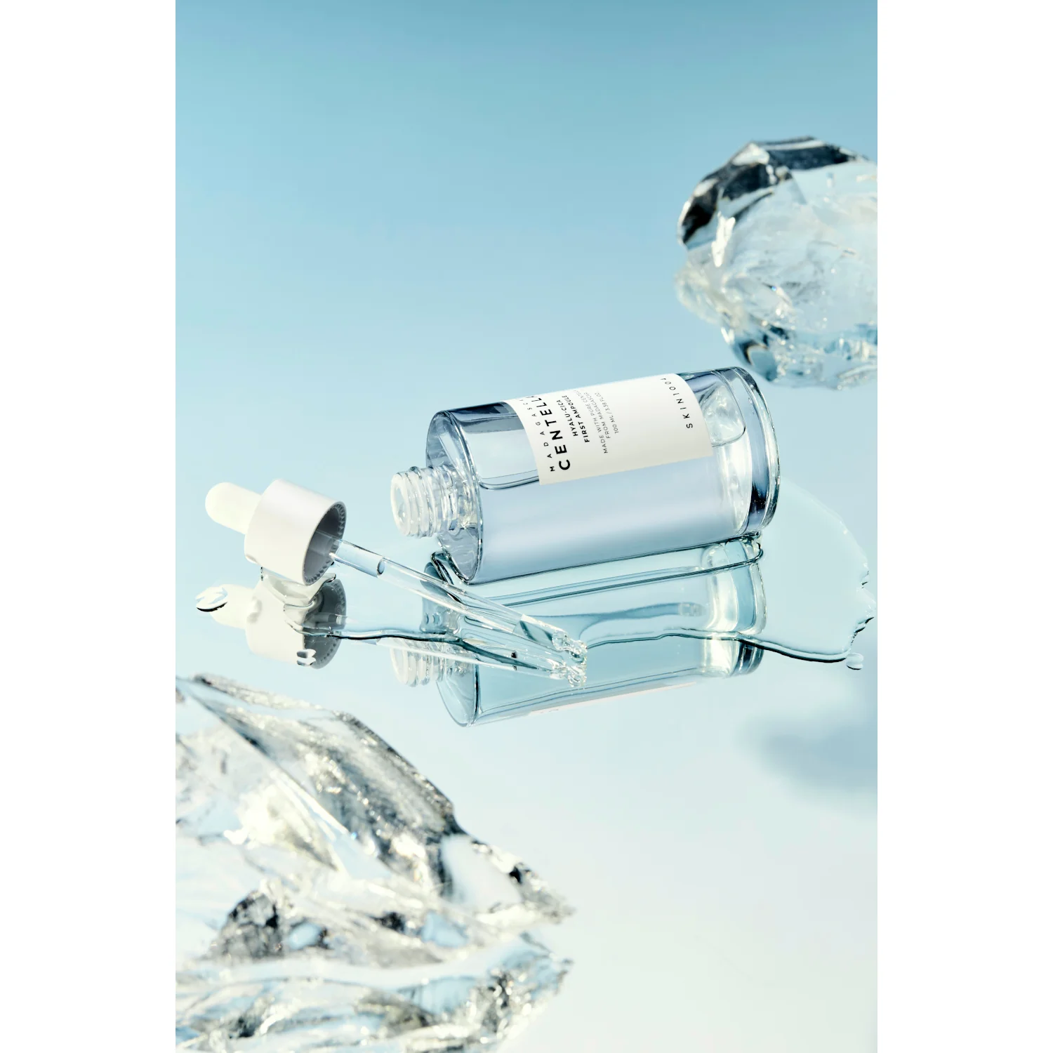 Hyalu-Cica Hyalu-Cica First Ampoule - Siero viso  lenitivo, Siero viso idratante