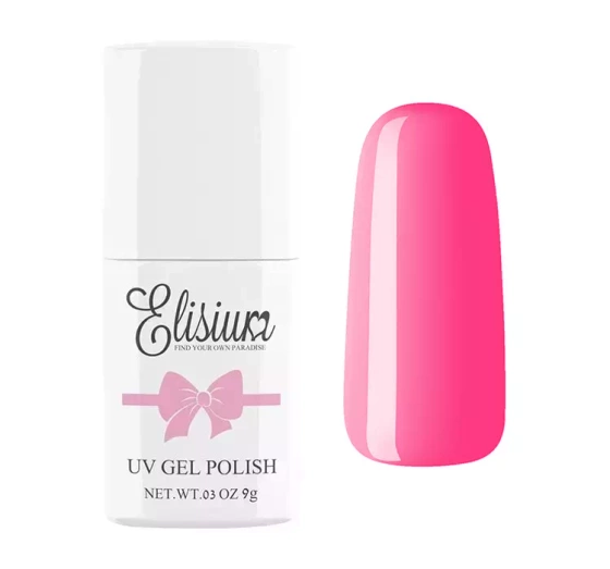Elisium lakier hybrydowy 220 Neon Pink 9 g