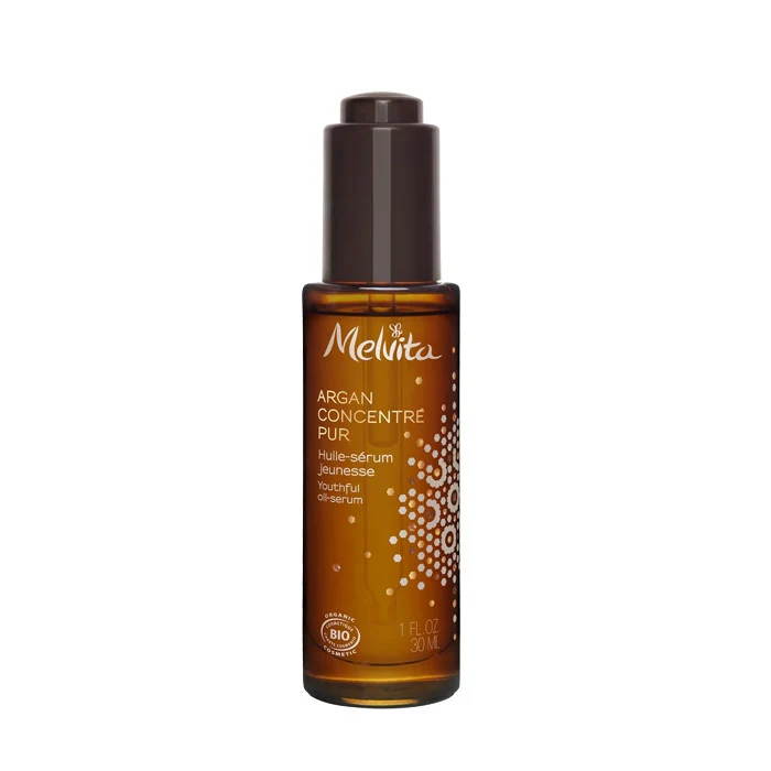 Argan Concentré Pur Huile-Sérum Jeunesse - Olio viso antirughe, Siero viso antirughe