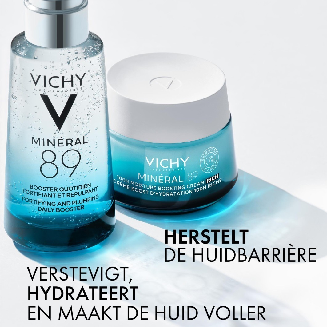 Vichy Mineral 89 Hydratačné sérum na posilnenie a vyplnenie pleti denný booster – 30 ml
