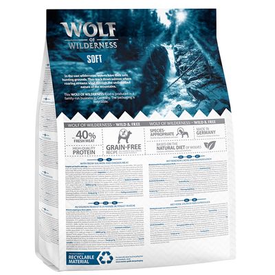 Wolf of Wilderness Soft «Blue River» – Laks