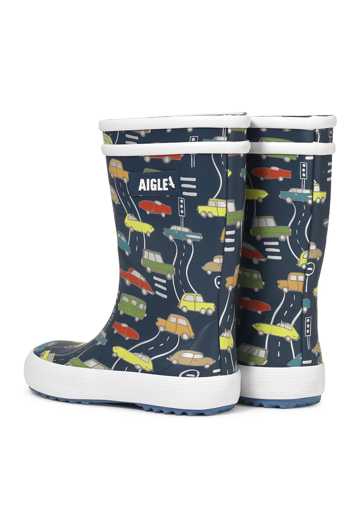 Aigle LOLLY POP PLAY - Bottes en caoutchouc - bleu marine