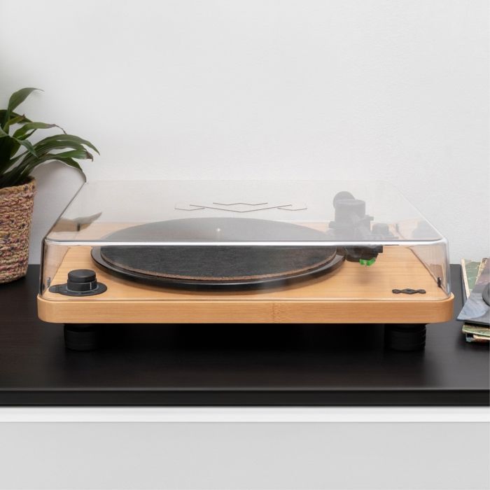 Couvercle de protection - HOUSE OF MARLEY - Platine vinyle - Transparent - Protection - Écologique