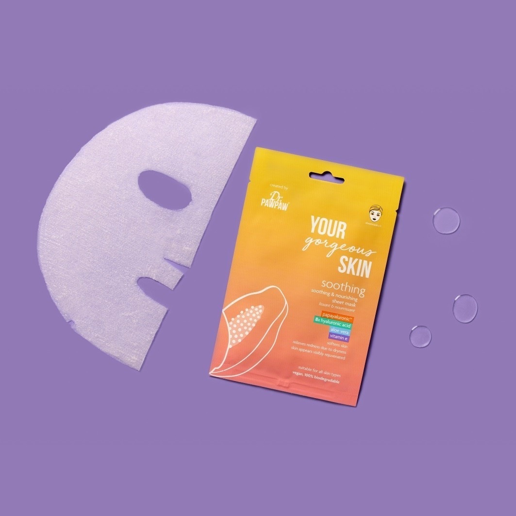 Dr. Pawpaw maska za čišćenje Dr. Pawpaw Your Beautiful Skin maska za lice umirujuća -