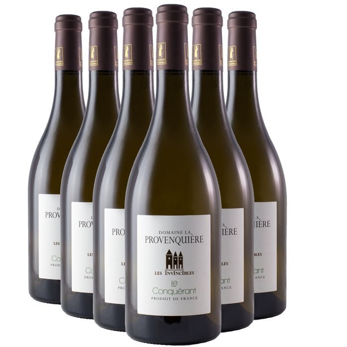 Domaine La Provenquière Pays d'Oc Les Invincibles Le Conquérant 2024 - Vin Blanc du Languedoc - Roussillon (6x75cl) HVE.