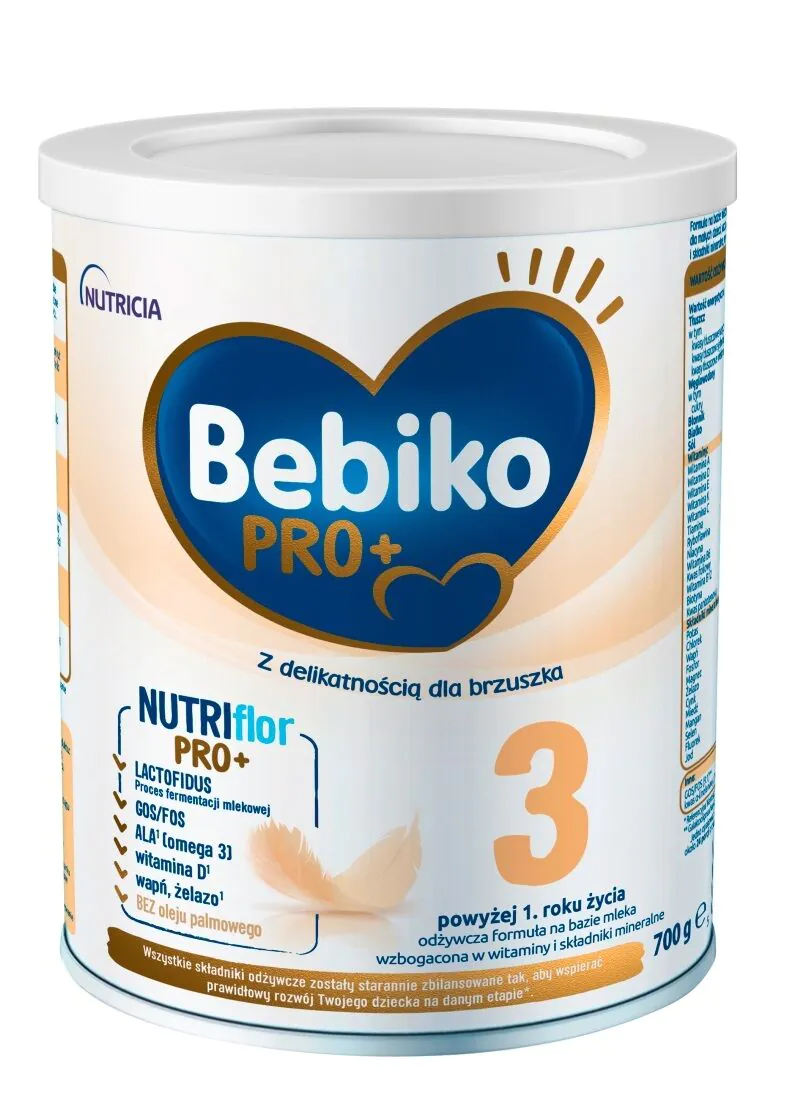 Bebiko Pro+ 3 Mleko modyfikowane w puszce poroku