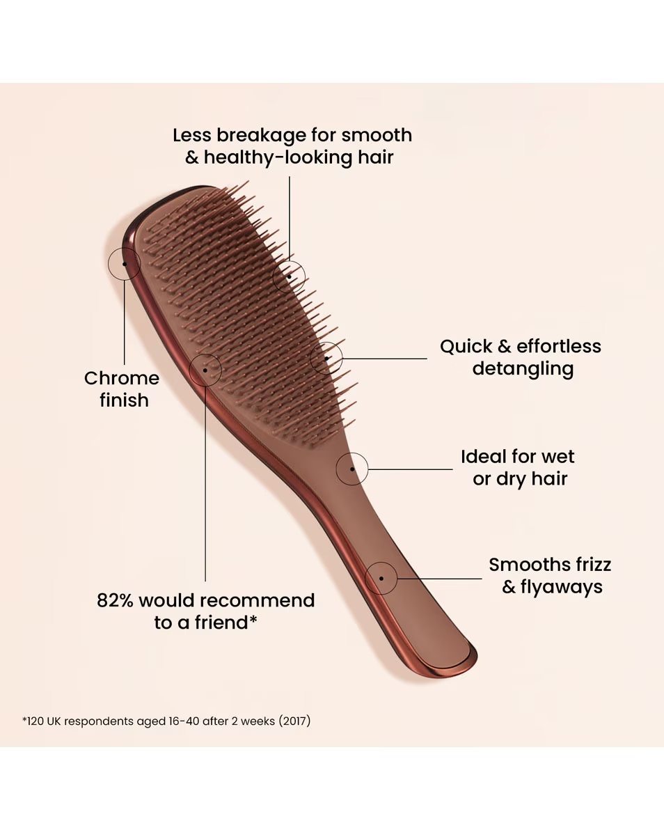 TANGLE TEEZER Ultimate Detangler Chrome Chocolate Bronze