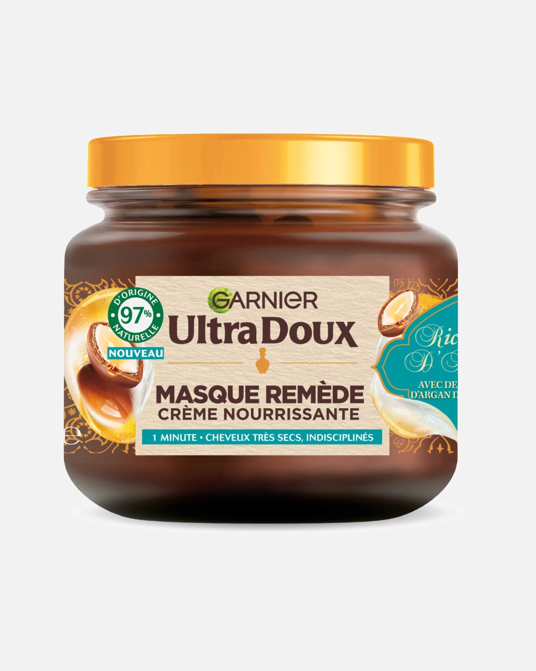 Garnier Masque Remède crème nutrition Richesse d'Argan