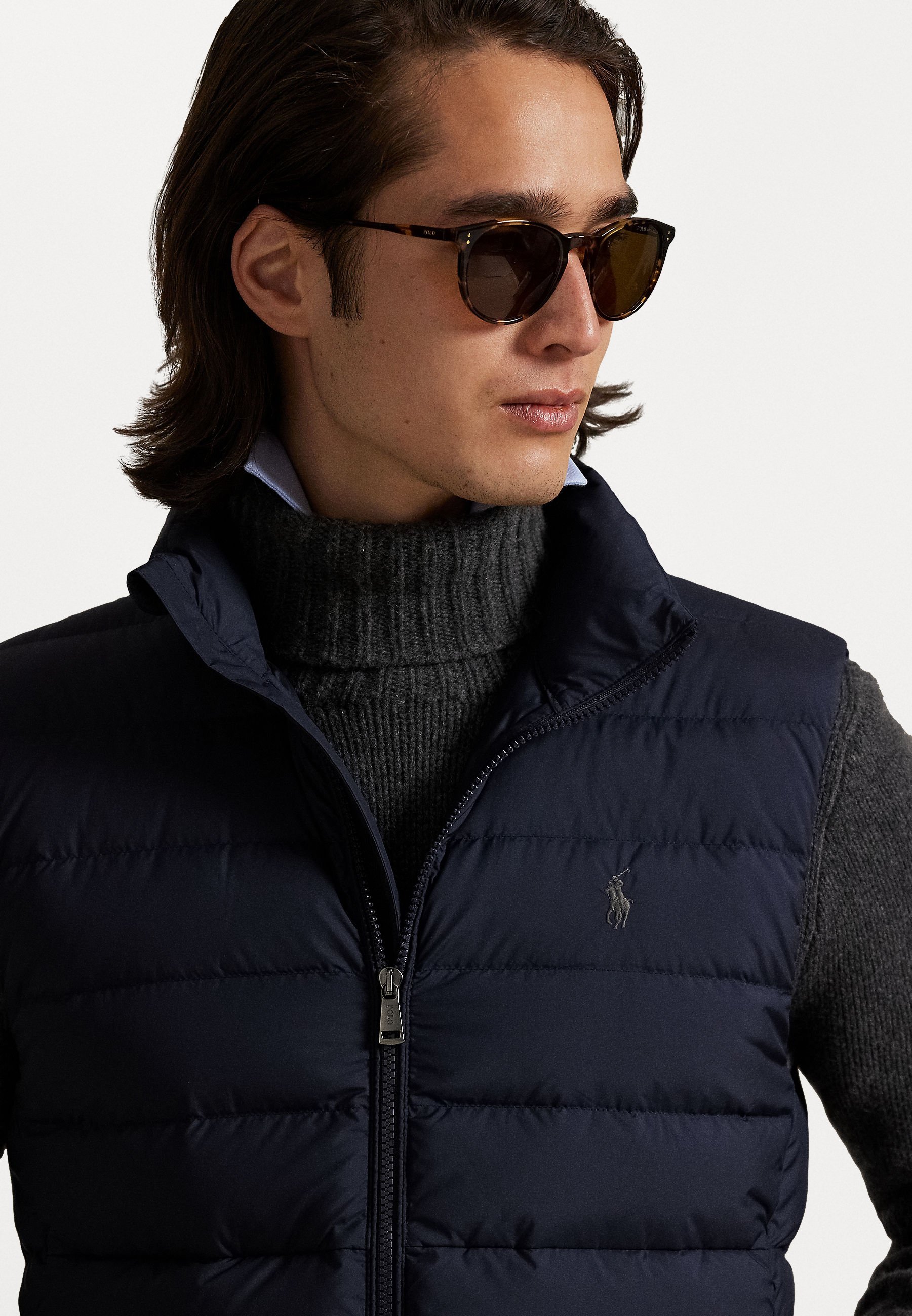 Polo Ralph Lauren THE COLDEN PACKABLE MATTE VEST - Gilet - collectie marineblauw