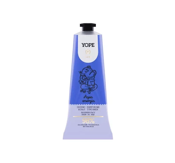 Yope Soul Aqua Energia naturalny krem do rąk Drzewo Kamforowe i Biały Tymianek 50ml