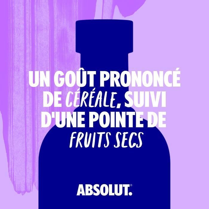 Absolut - Originele Zweedse Vodka - 40,0% alcohol - 100cl