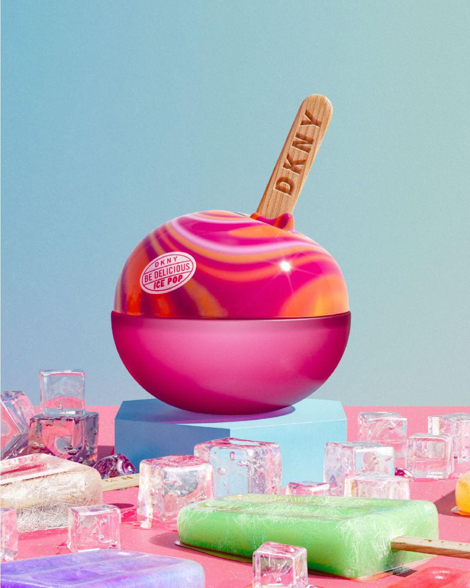 DKNY Be Delicious ledus lācītis ļoti ķiršu krāsā