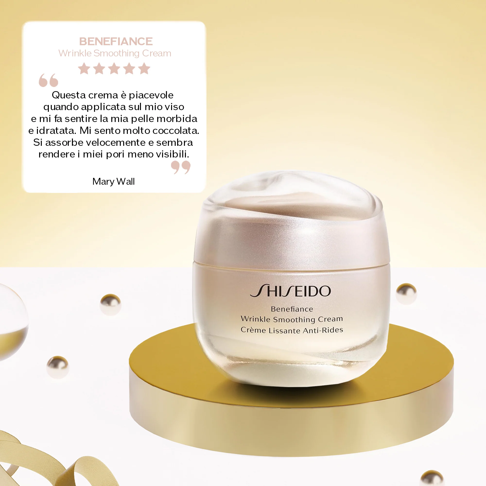 Benefiance Benefiance Holiday Kit - Cofanetto Antirughe, Crema viso giorno antirughe