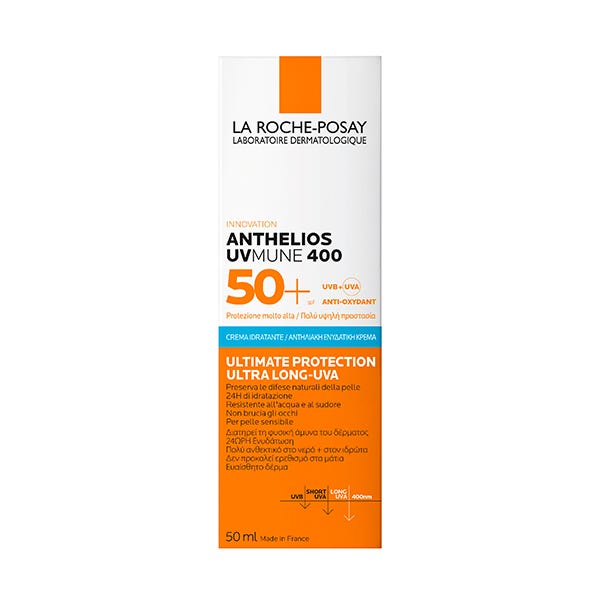Anthelios UV-Mune 400 Moisturizing Cream SPF 50 | 50ml