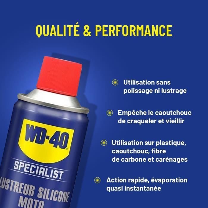 WD-40 - Siliconenpolijstmiddel voor motorfietsen 400 ml