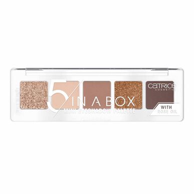 Paleta očních stínů Catrice Mini 5 ve zlaté krabičce 4g 4g