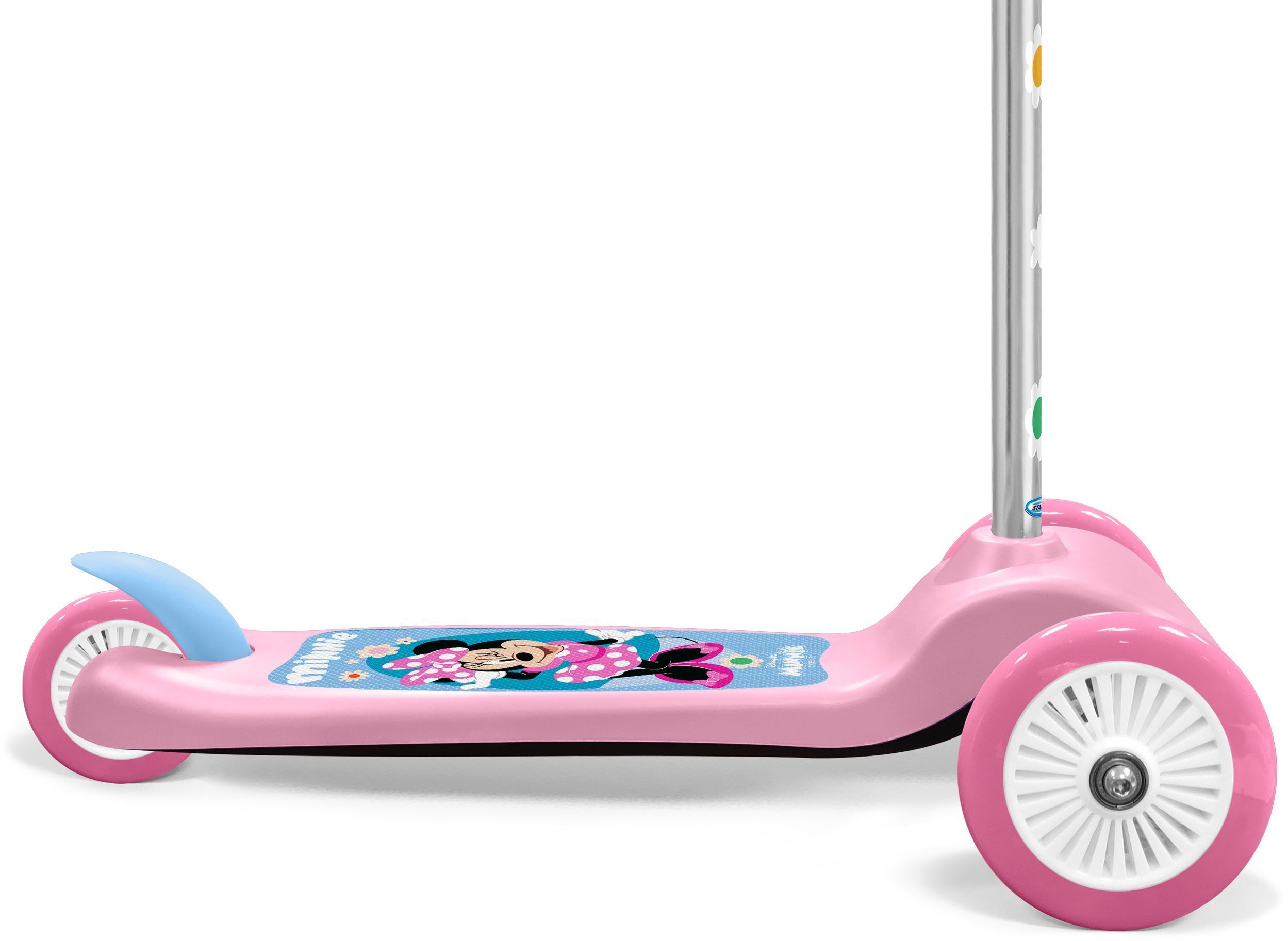 Children's Steering Scooter - MINNIE - MN432045 - 3 Wheels - Pink