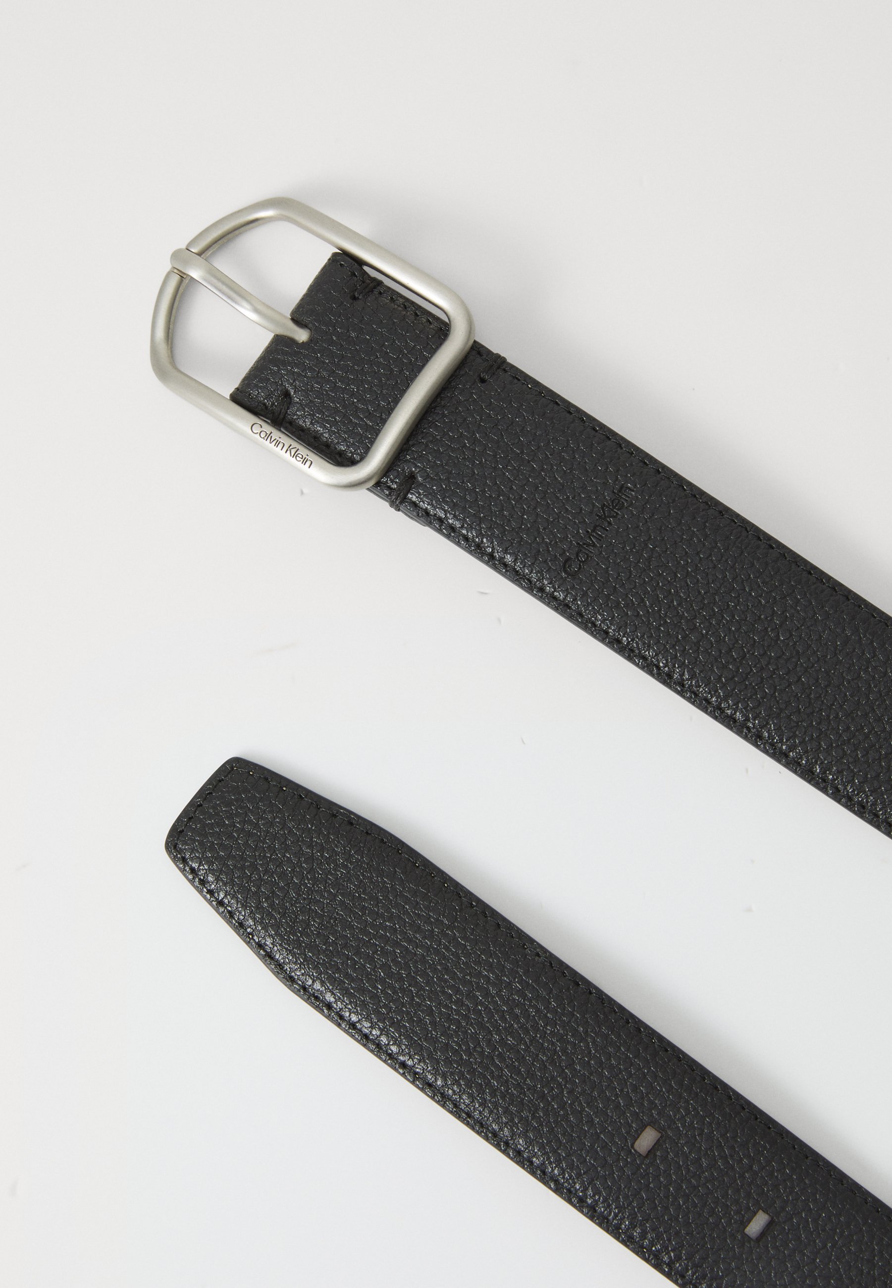Calvin Klein CLASSIC ROUND - Gürtel - schwarz