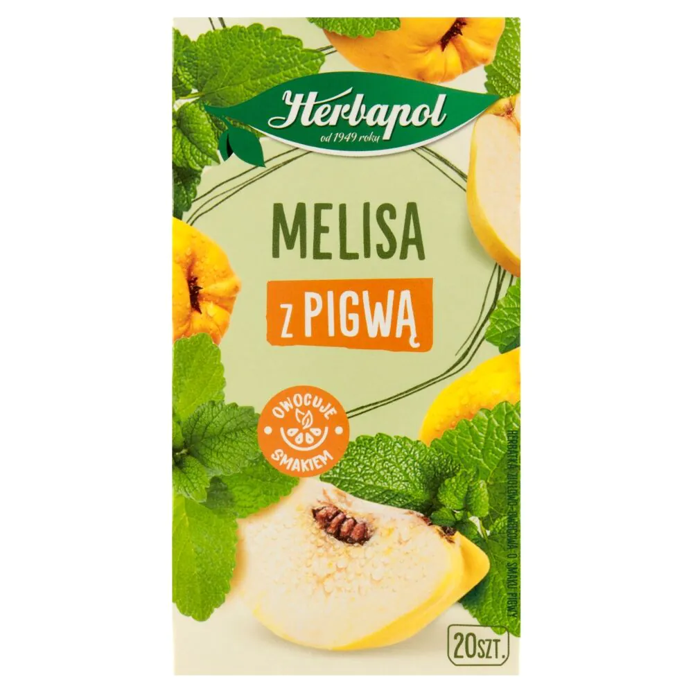 Herbapol Zielnik Polski Herbata, melisa z pigwą