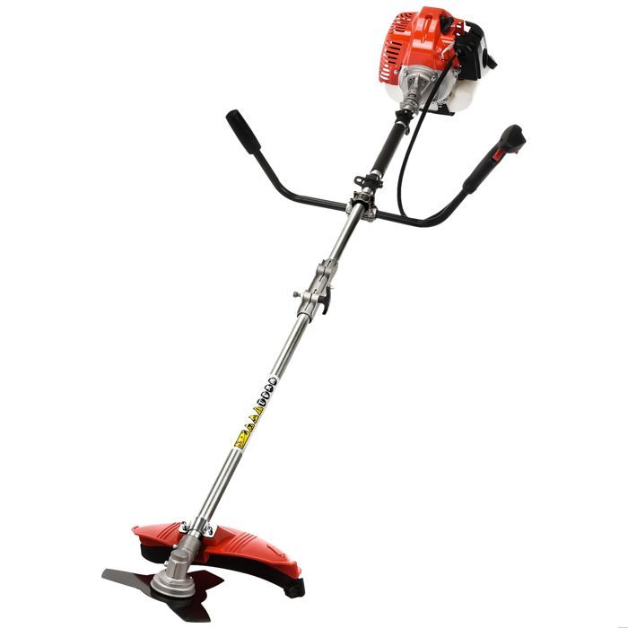 Desbrozadora de gasolina - FLASIDU - 2 en 1 - 52 cc - 2,2 kW/8500 rpm - Compatible con herramientas originales