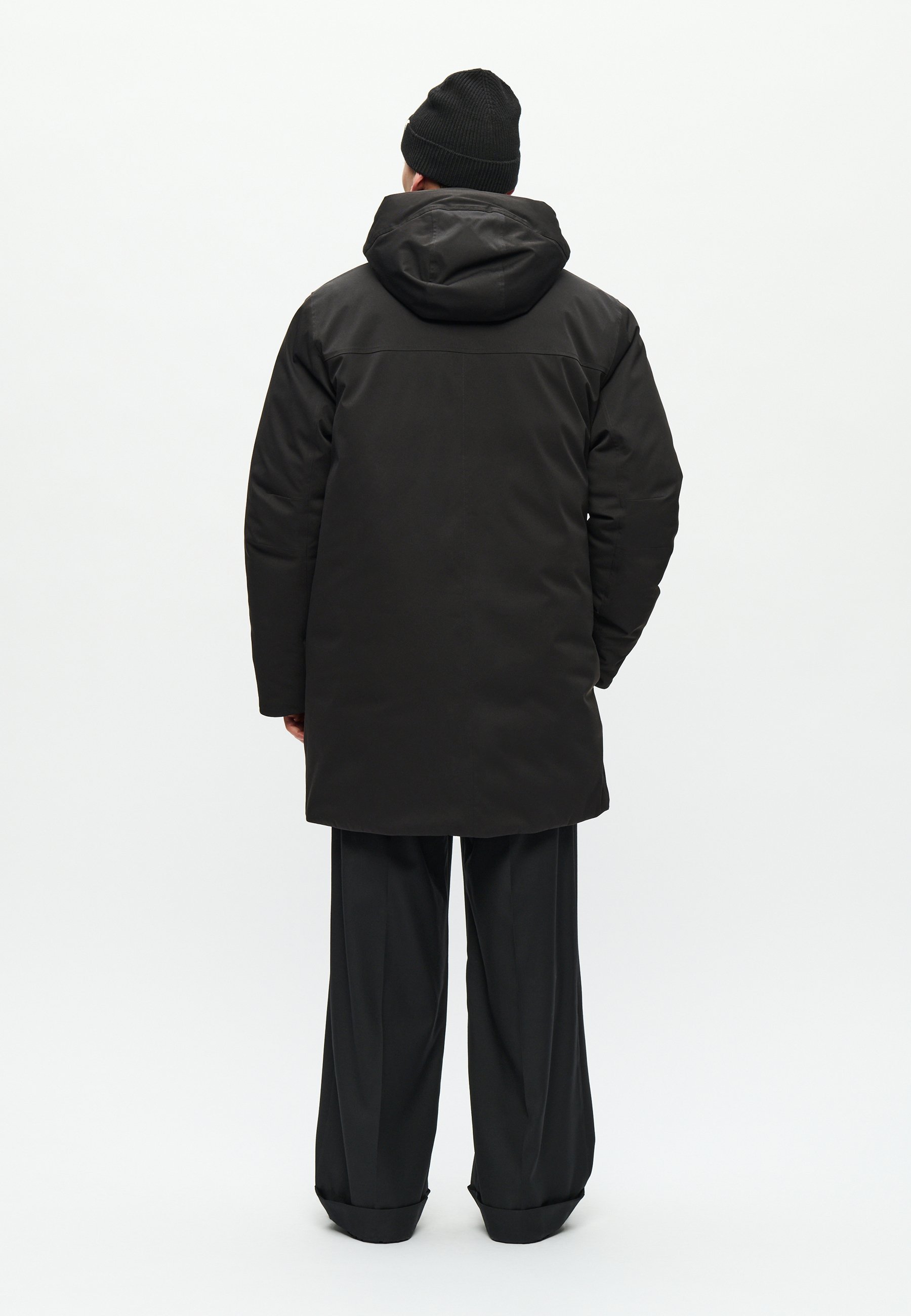 Manteau Wood Wood Hanes - Parka - noir