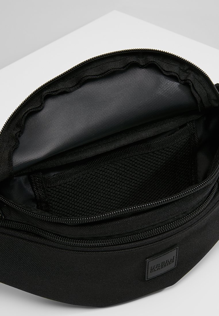 Urban Classics DOUBLE-ZIP SHOULDER BAG - Rumpetaske - black