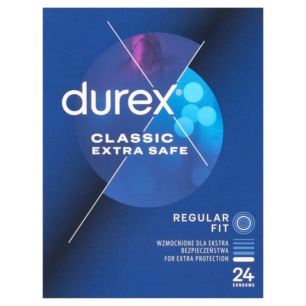 Durex Extra Safe Prezerwatywy, 24 szt.