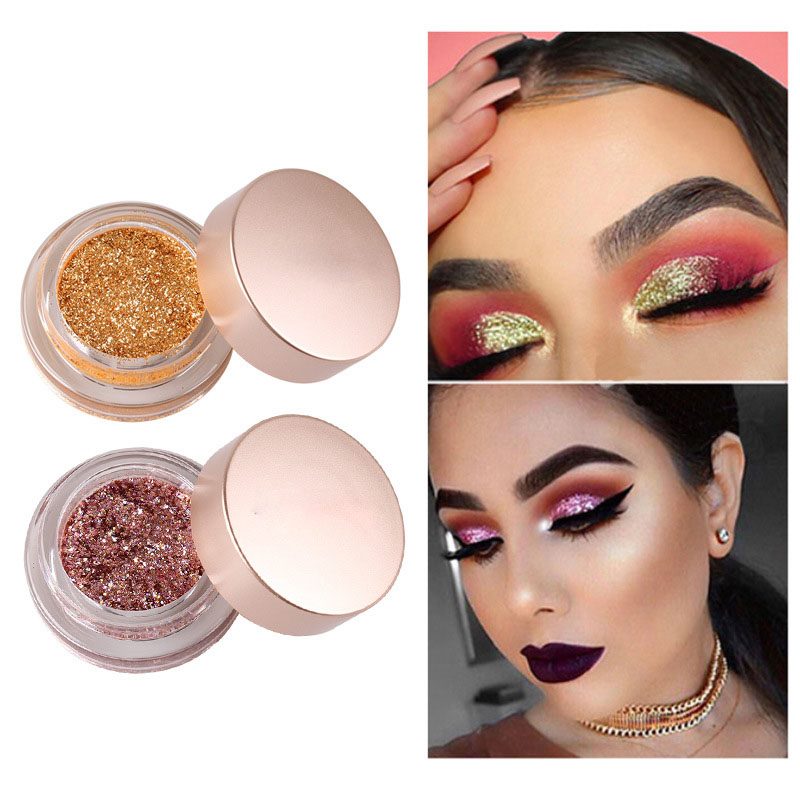 1 unidad de polvo brillante para maquillaje de ojos Hot Beauty Mermaid Eyeshadow Pigment Shine Single Color Eye Shadow Palette TSLM2
