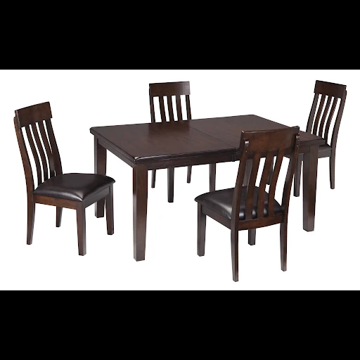 Uttrekkbart spisebord, mørkebrunt, tre