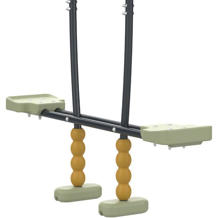 Swing Set - 2 Facing Swings - SHERWOOD ANEMONE - TP TOYS