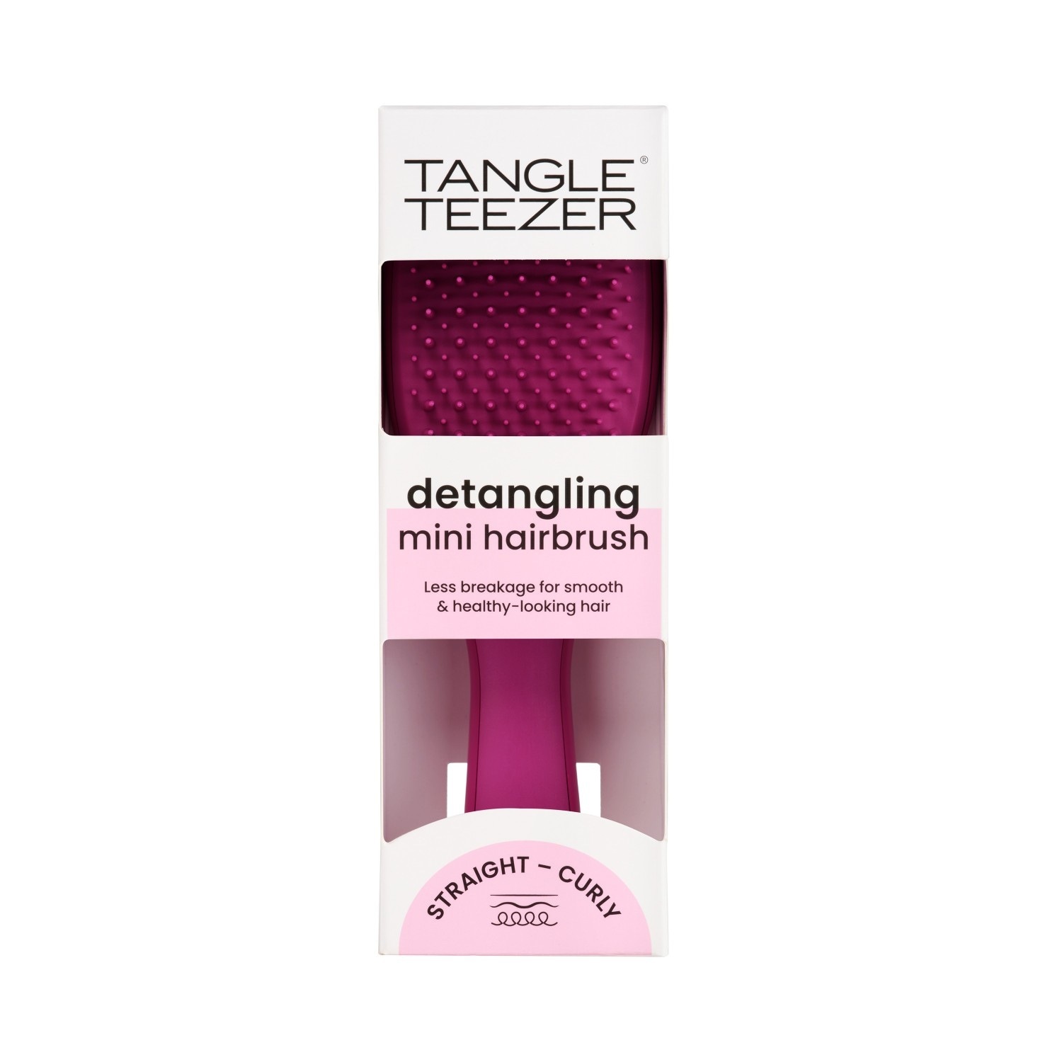 Tangle Teezer Comb The Ultimate krtača za lase Mini električna malina - 1 kos