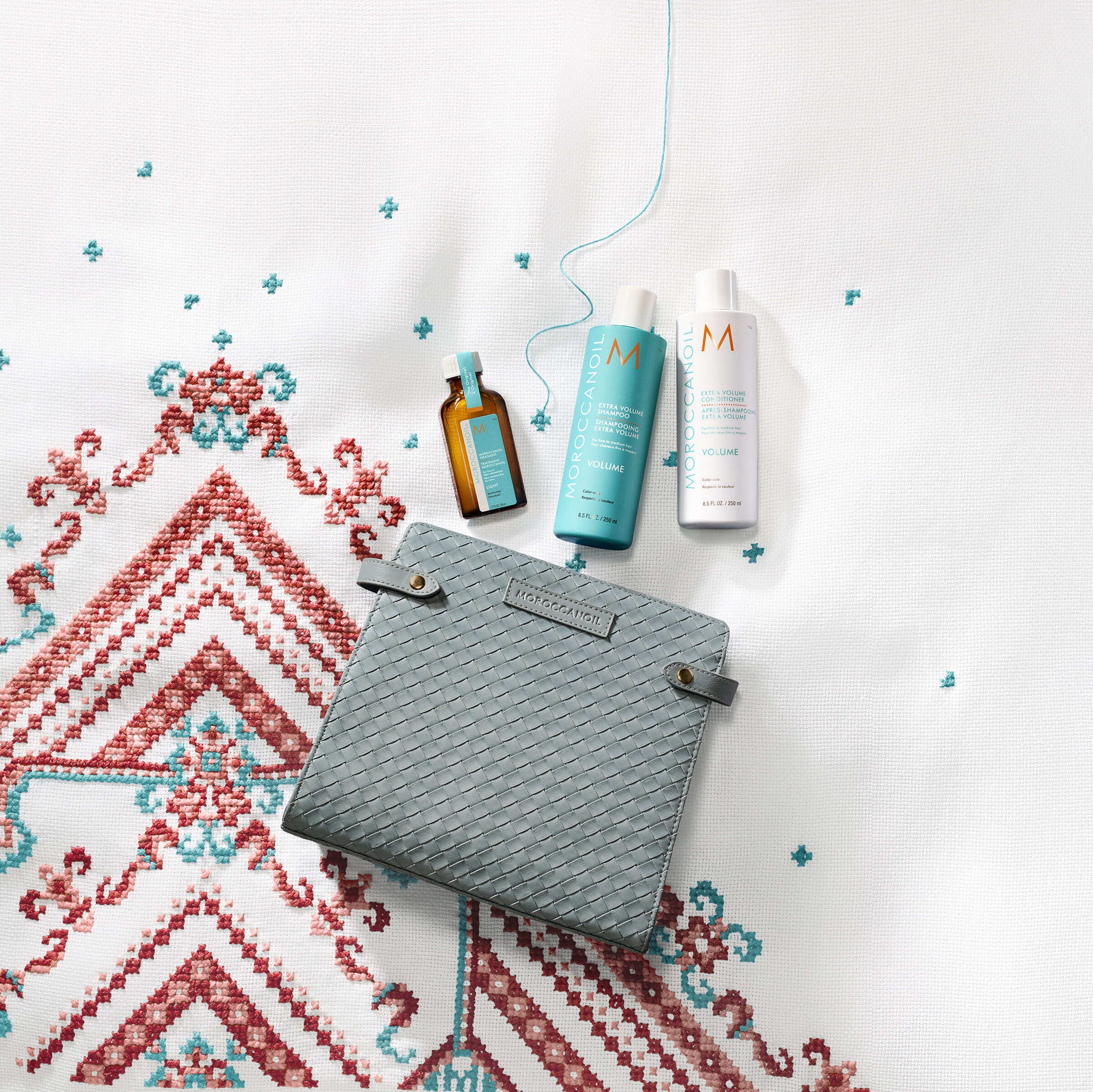 Volume Holiday Bag Volume - Cofanetti per Capelli, Shampoo Volumizzante, Balsamo Volumizzante Capelli, Olio Capelli
