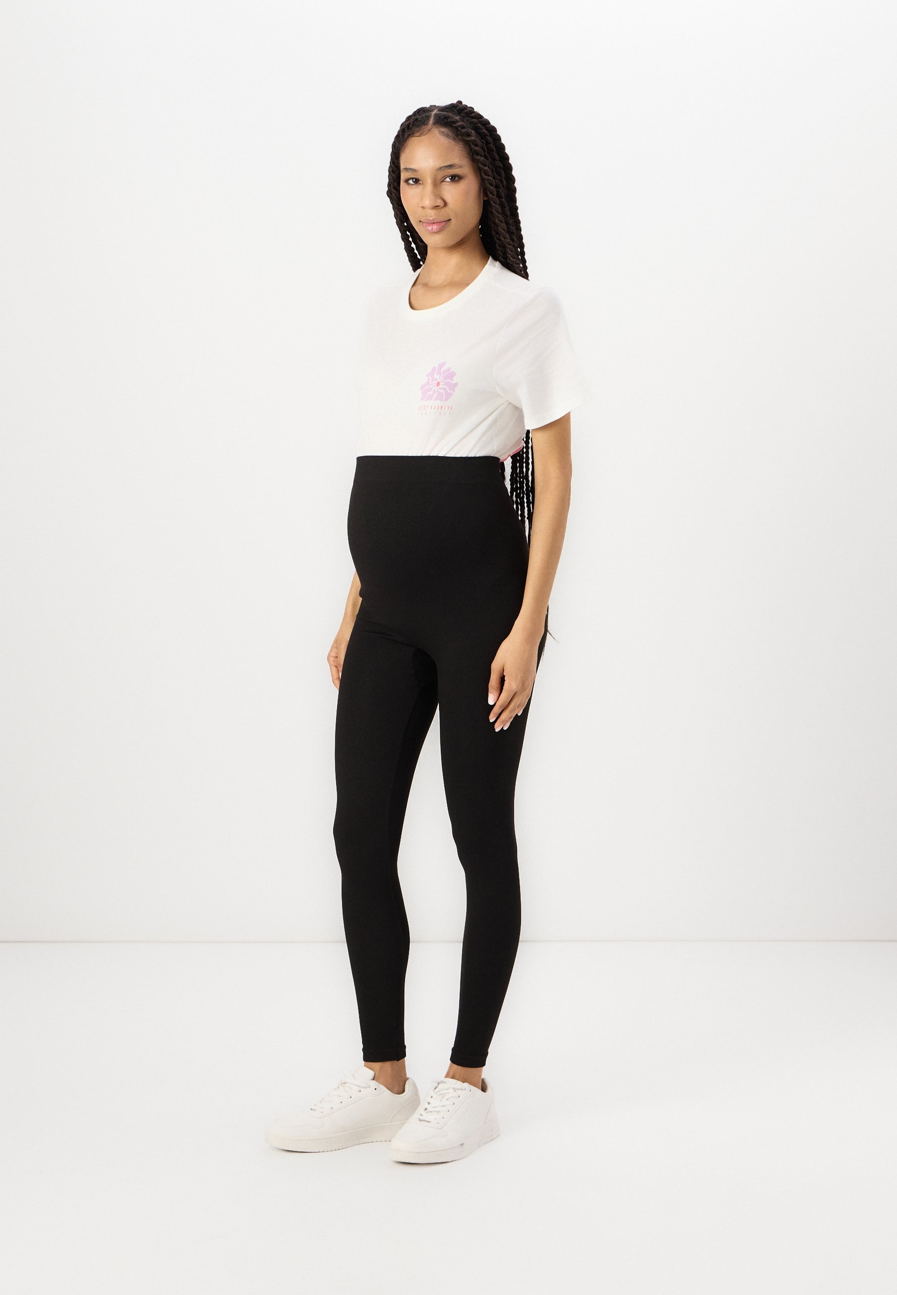 Vero Moda Maternity VMMISA SEAMLESS - Leggings - Broek - zwart