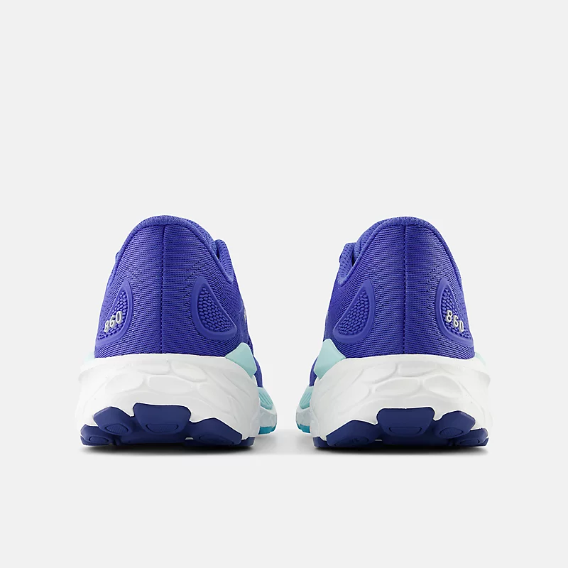 Tênis feminino Fresh Foam X 860v13 – Azul Marinho com Ciano Claro