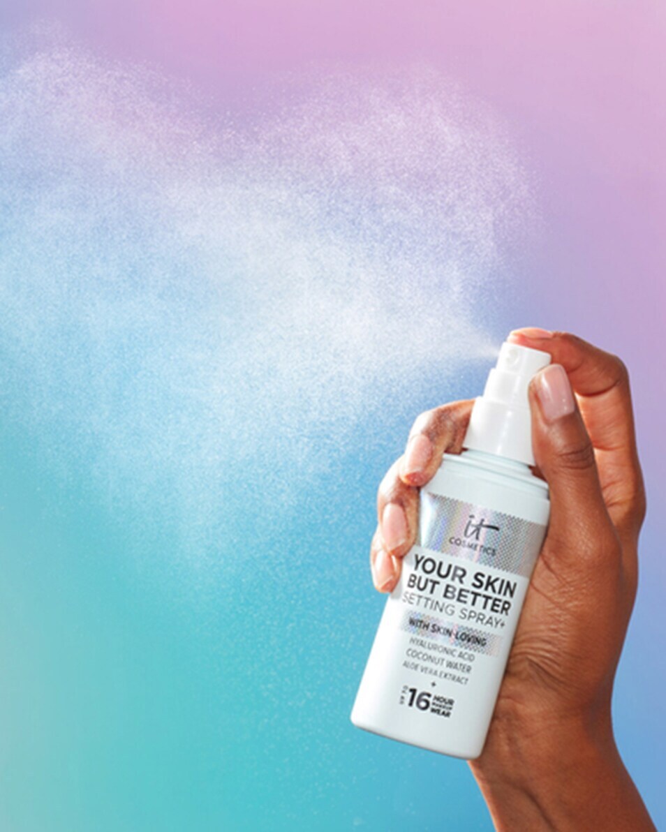 DEN PLEIER HUDEN DIN, MEN BEDRE SETTING SPRAY SMINKE SETTING SPRAY