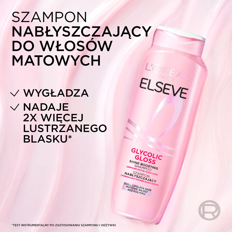 L'Oréal Paris Elseve glykolový lesklý šampón