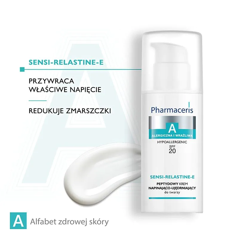 Pharmaceris A Sensi-Relastine-E Peptydowy krem napinająco-ujędrniający SPF 20