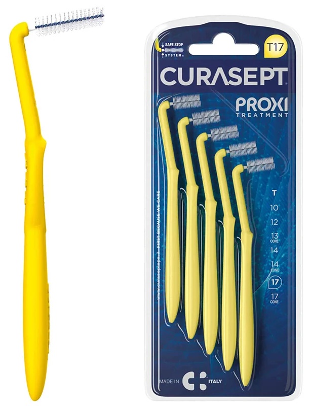 CURASEPT Curasept Proxi T17 Gi/Gelb 6 Stück